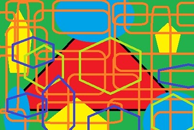 a jigsaw puzzle
