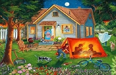 a jigsaw puzzle