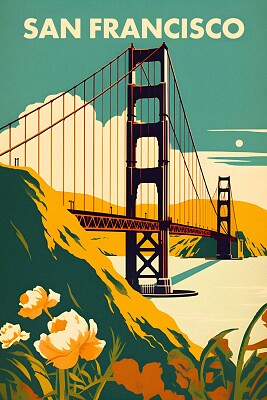 SF Travel Poster