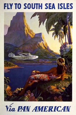 Hawaii Travel Poster