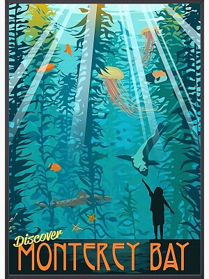 Monterey Bay Aquarium Poster