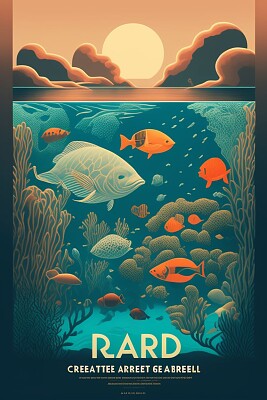 Underwater Poster