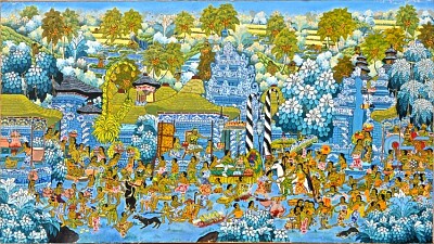 Bali bleu jigsaw puzzle