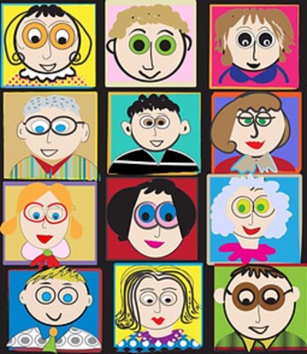 faces jigsaw puzzle
