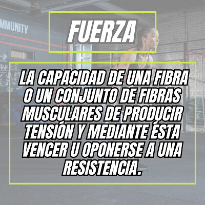 DEFINICIÓN DE FUERZA