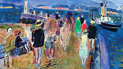 Dufy sur la jetée