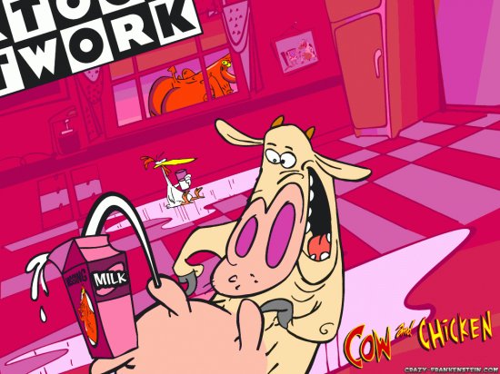 cow and chiken