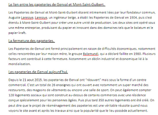 texte MSG
