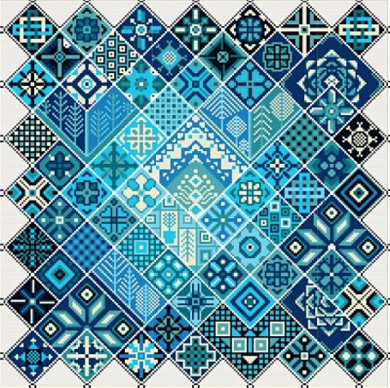Bleu de tous bleus