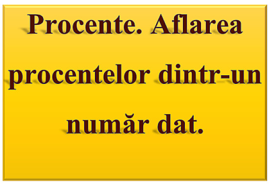 Hai, să găsim tema de azi!!!