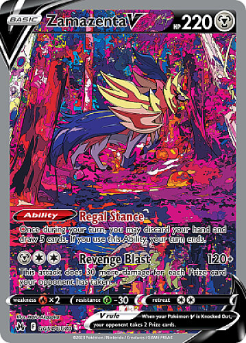 Zamazenta in the forest