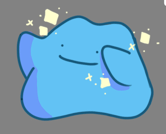 happy shiny ditto