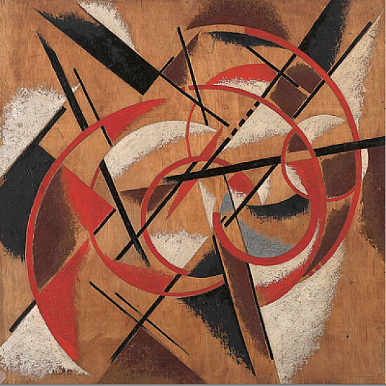 Liubov Popova construction de force spatiale 1920