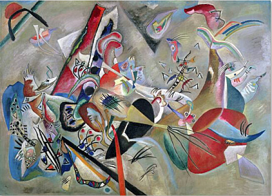 Kandinsky dans le gris