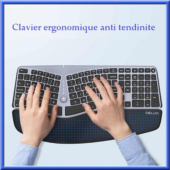 Clavier ergonomique