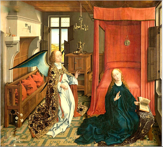 Van der Weyden 1440 Annonciation