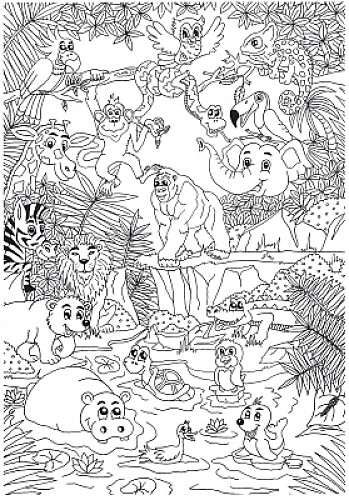 ANIMALES DE LA SELVA