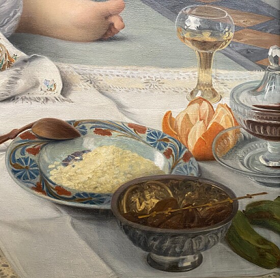 Lecomte de Nous repas oriental