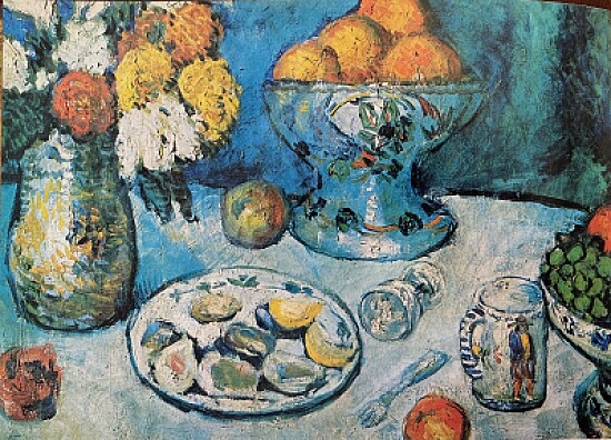 Picasso nature morte aux fruits