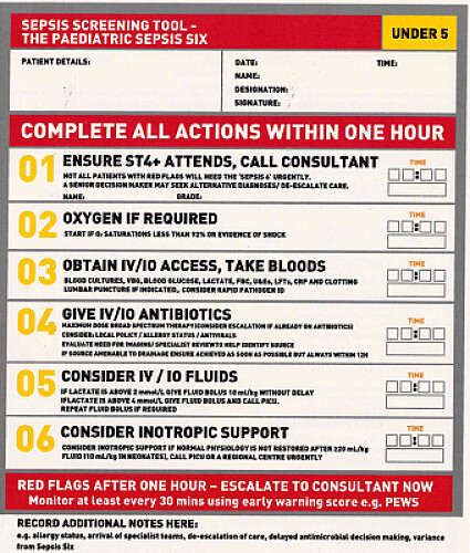 sepsis 6
