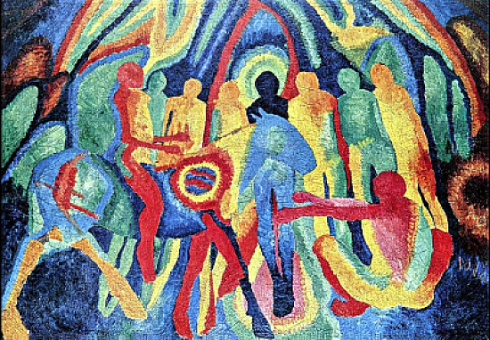 Morgner Entrée à Jerusalem 1912