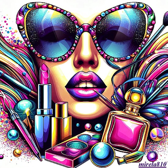 Makeup, cosmetics