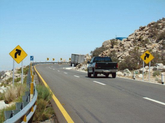 Bajando la Rumorosa