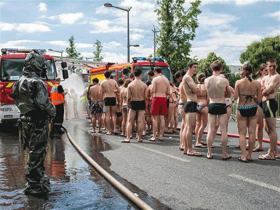 Simulacro de descontaminaciÃ³n primaria nuclear
