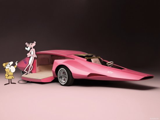 auto pantera rosa