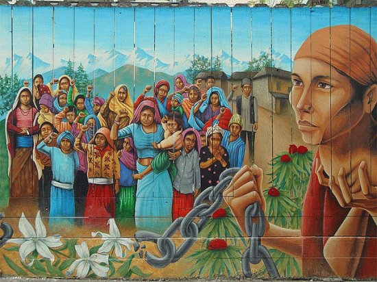 migrant worker mural
