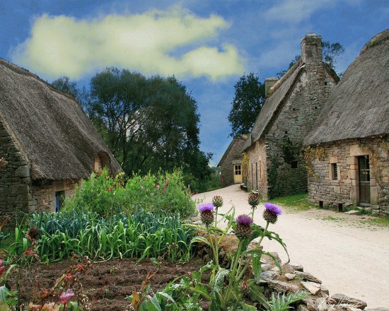 medieval country village