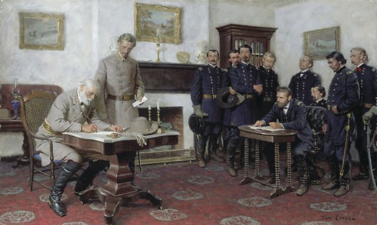Lee surrenders