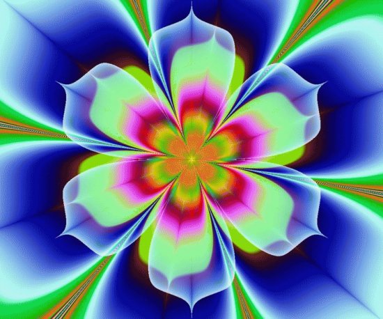 Blue Color Art