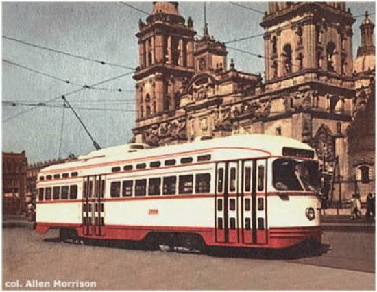 TRANVÃA CD. DE MÃ‰XICO, 1968.
