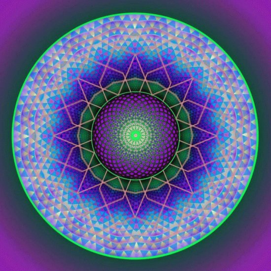 Floating Mandala