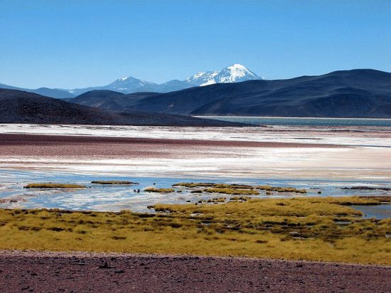 Salina de la Laguna Verde. Catamarca. Argentina