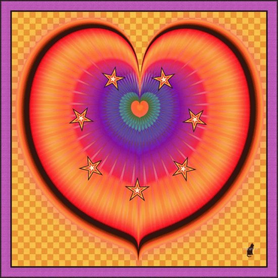 Colored Heart