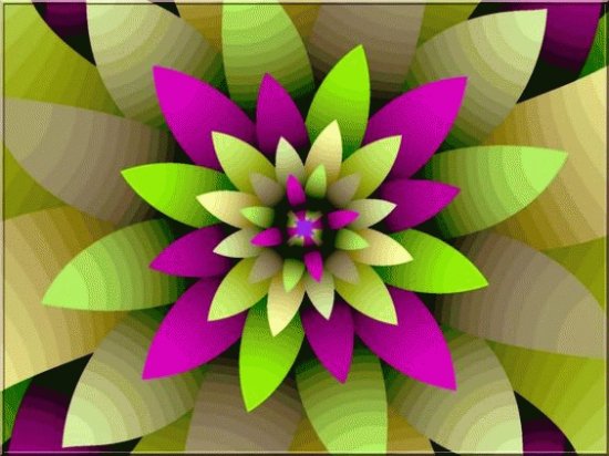 Abstract Flower