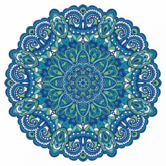 Mandala Azul