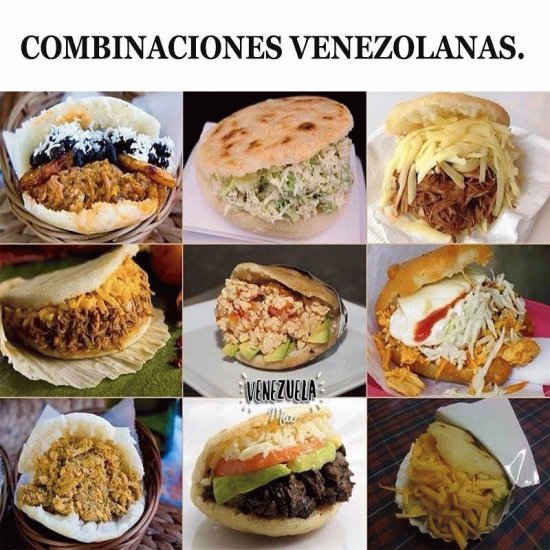 Venezuela, Arepas Rellenas