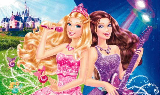 BARBIE LA PRINCESA Y LA ESTRELLA DE POP