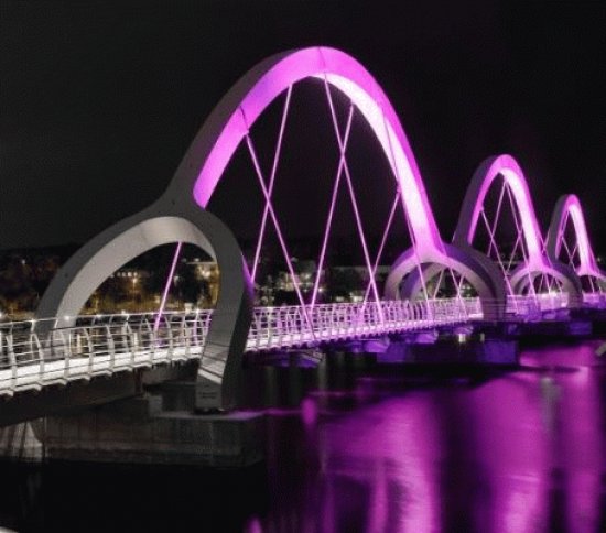 Solvesborg Bridge in Sweden