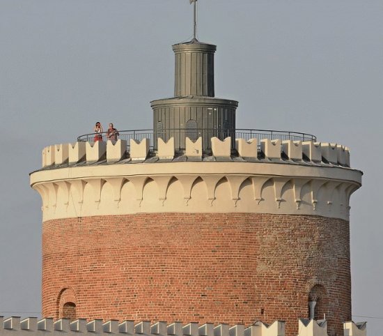 Lublin Castle Bird 's Eye View