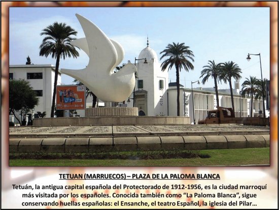 TETUAN (MARRUECOS) â€“ PLAZA DE LA PALOMA BLANCA