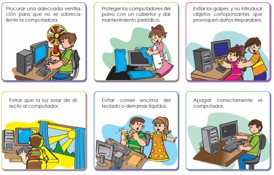 Cuidado de la computadora