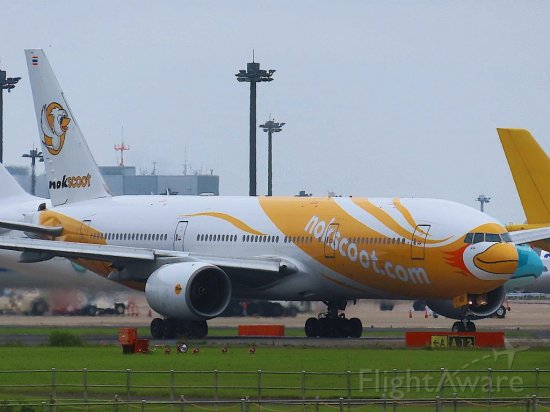 NokScoot Boeing 777-200 Tailandia