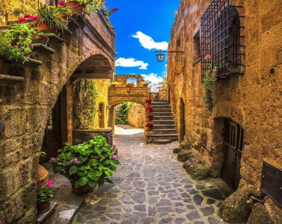 Bagnoregio-Toscana