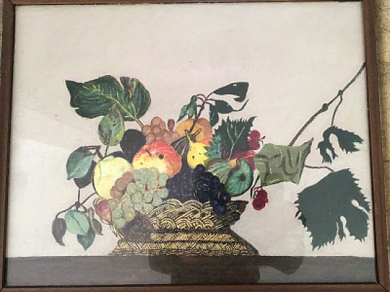 copia del cesto di frutta di Caravaggio