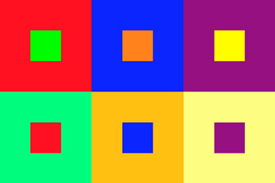 CarrÃ©s colorÃ©s