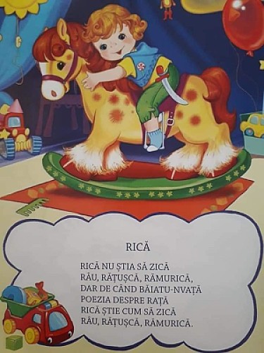 Rica nu stia sa zica